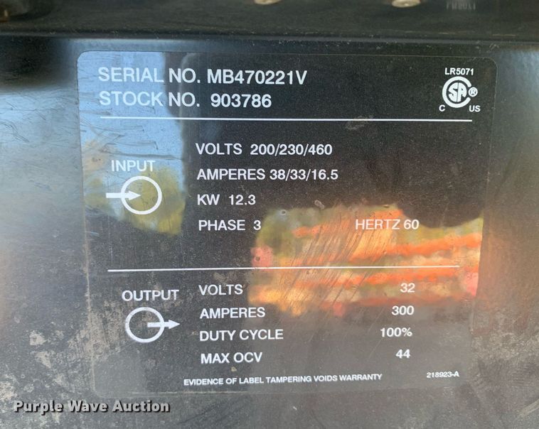 image for item DP8707 (2) Miller CP-302 welders