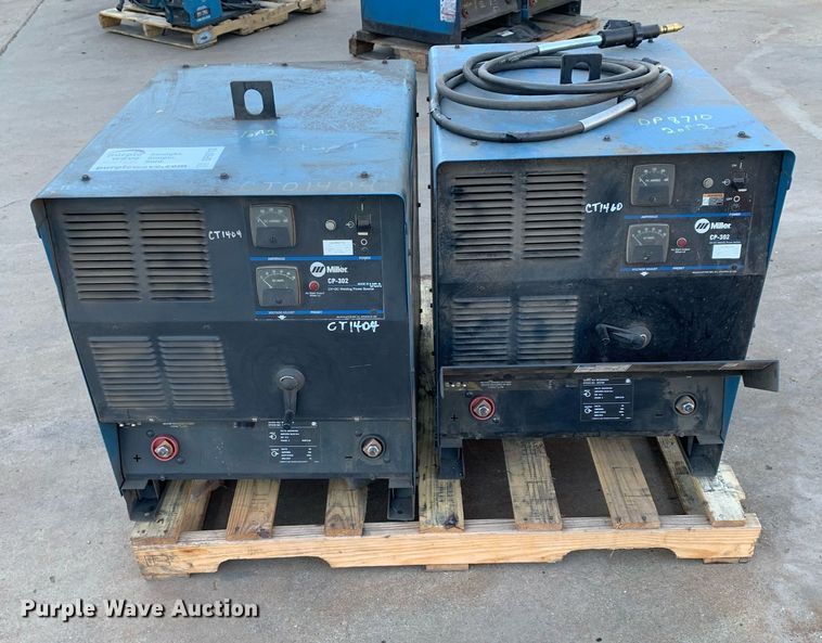 image for item DP8710 (2) Miller CP-302 welders
