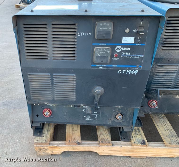 image for item DP8710 (2) Miller CP-302 welders