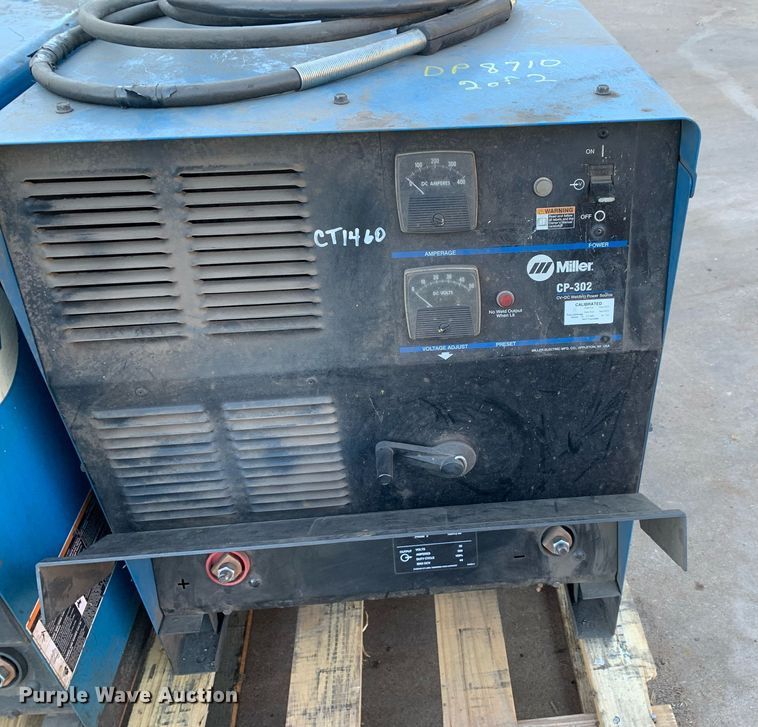 image for item DP8710 (2) Miller CP-302 welders