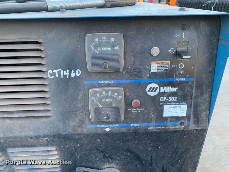 image for item DP8710 (2) Miller CP-302 welders