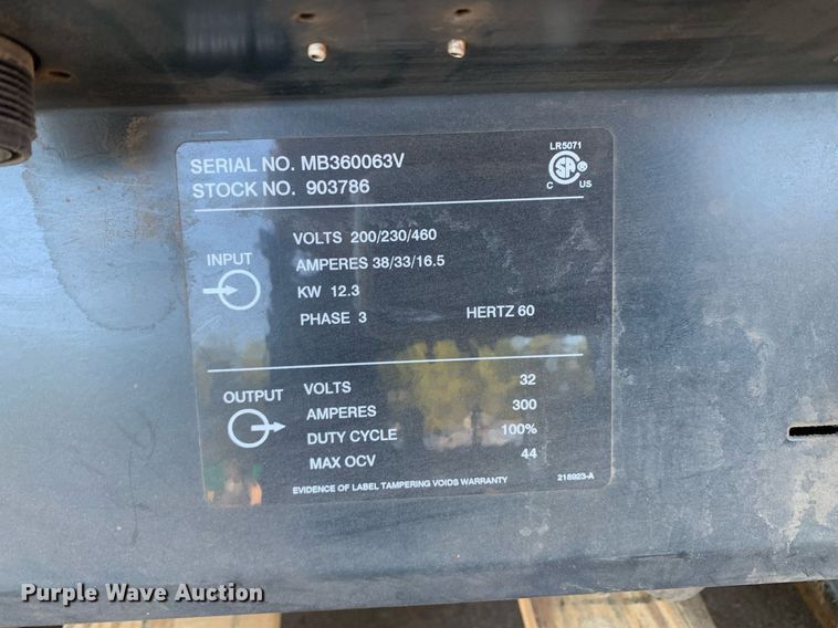 image for item DP8710 (2) Miller CP-302 welders