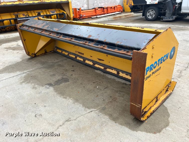 image for item DQ1017 Pro-Tech PB10S  skid steer snow pusher