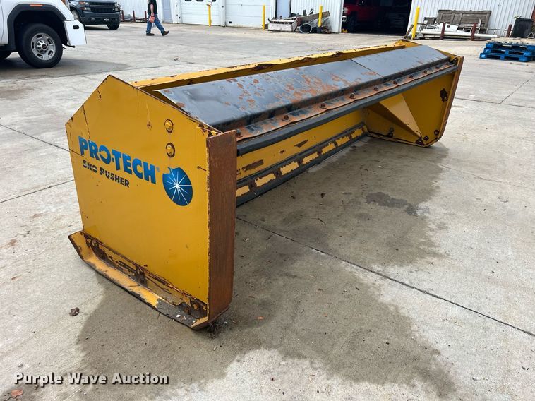 image for item DQ1017 Pro-Tech PB10S  skid steer snow pusher