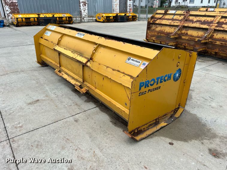 image for item DQ1017 Pro-Tech PB10S  skid steer snow pusher