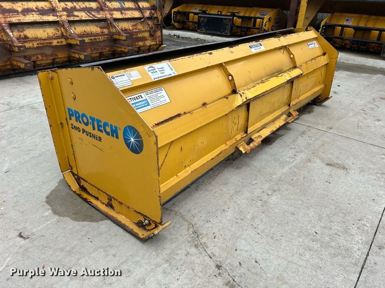 image for item DQ1017 Pro-Tech PB10S  skid steer snow pusher