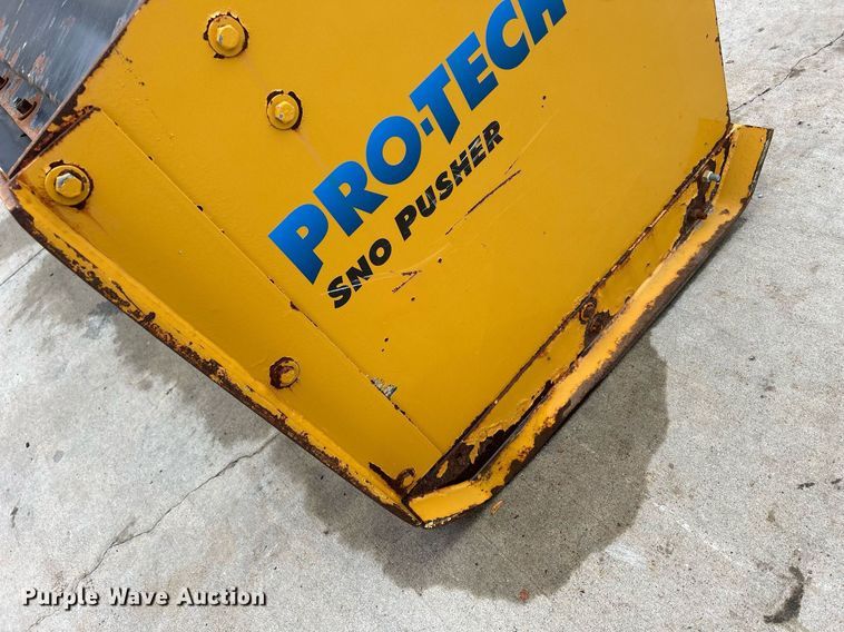 image for item DQ1017 Pro-Tech PB10S  skid steer snow pusher