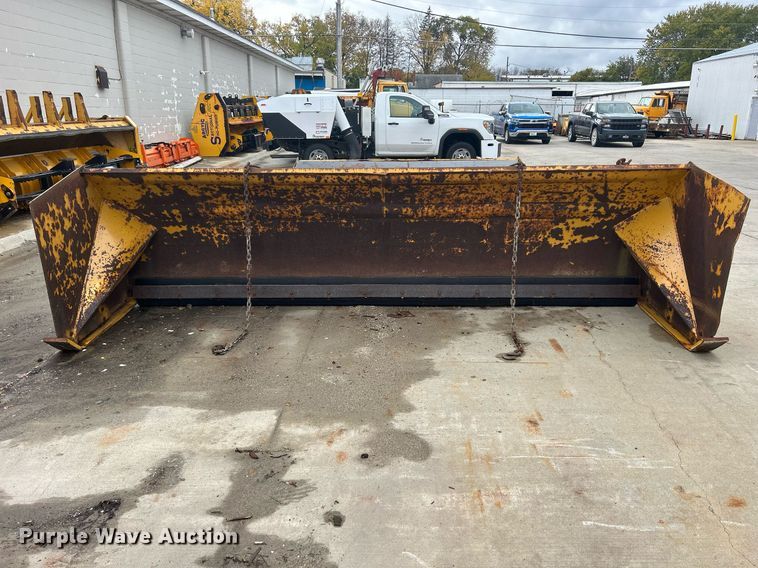 image for item DQ1018 Pro-Tech  14' W snow pusher