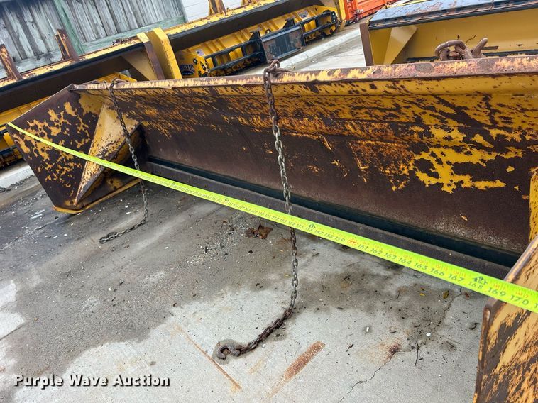 image for item DQ1018 Pro-Tech  14' W snow pusher