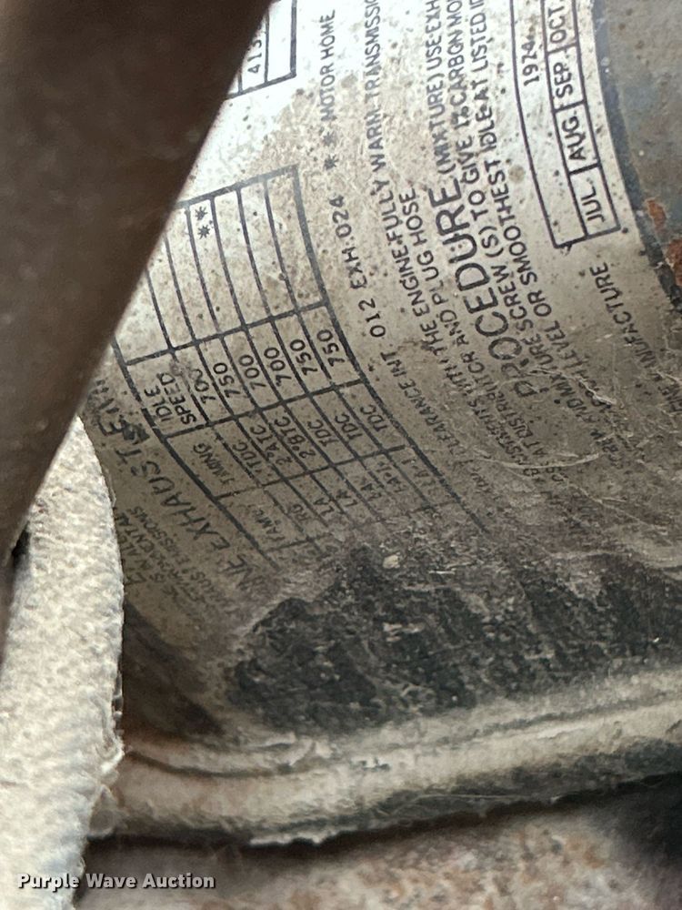 image for item DQ1020 1975 Dodge D800  pumper fire truck