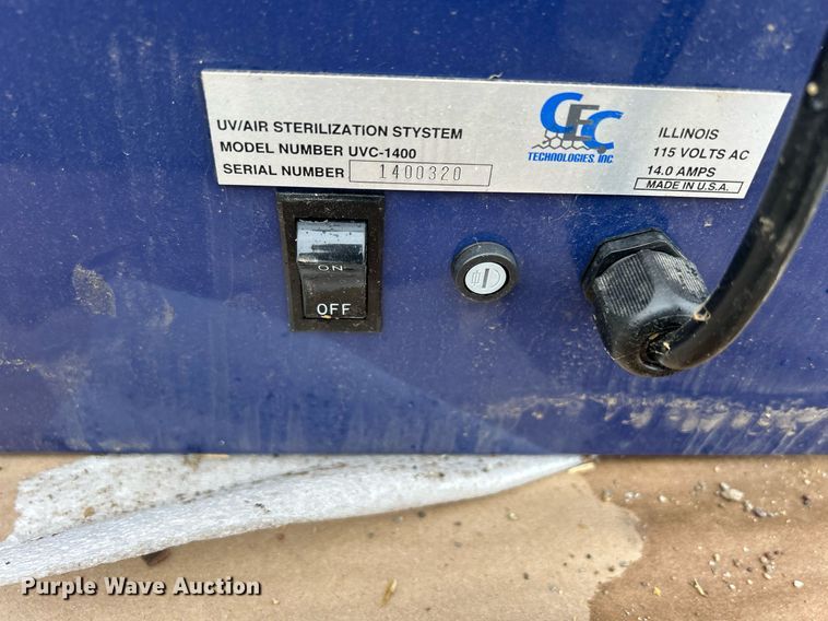 image for item DQ1022 CEC  UV/air sterilization system