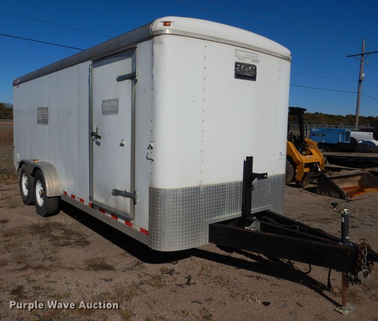 image for item DR5813 2011 Doolittle  enclosed cargo trailer