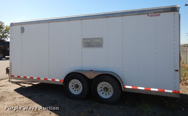 image for item DR5813 2011 Doolittle  enclosed cargo trailer