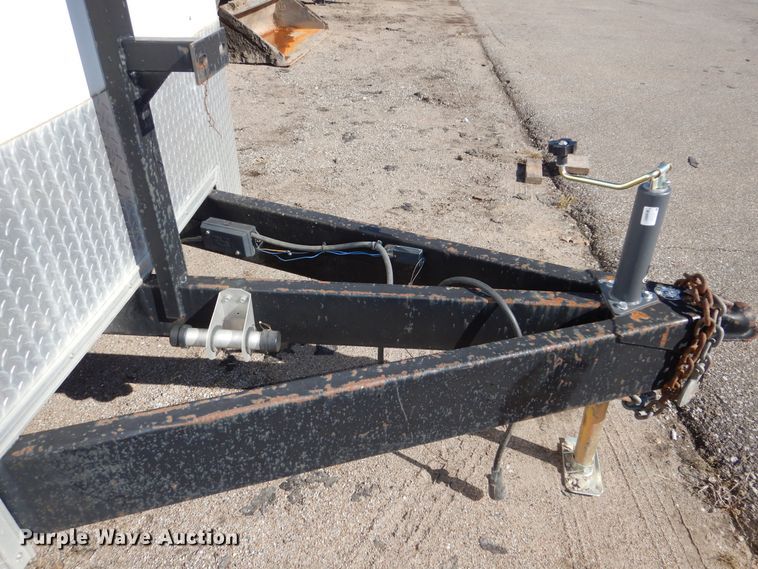 image for item DR5813 2011 Doolittle  enclosed cargo trailer