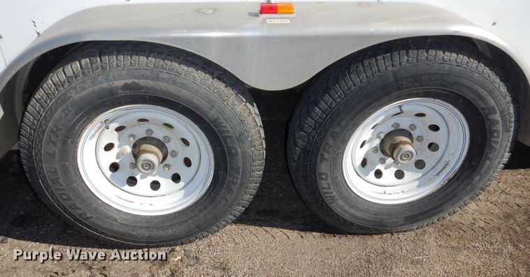 image for item DR5813 2011 Doolittle  enclosed cargo trailer