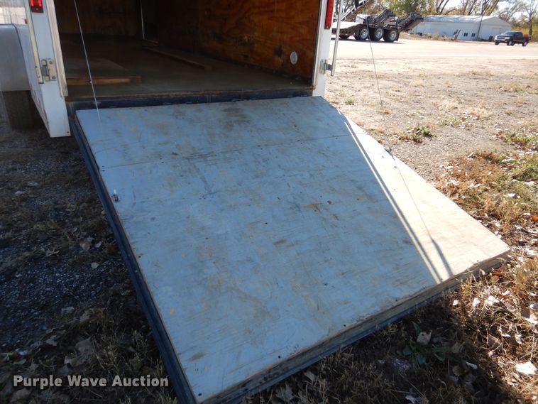 image for item DR5813 2011 Doolittle  enclosed cargo trailer