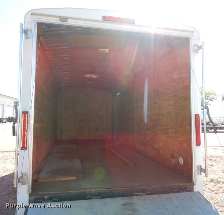 image for item DR5813 2011 Doolittle  enclosed cargo trailer