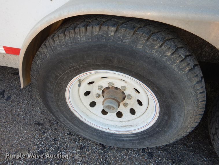 image for item DR5813 2011 Doolittle  enclosed cargo trailer