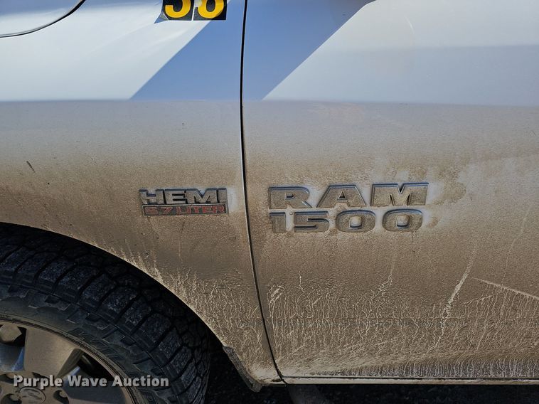 image for item DS5637 2018 Dodge Ram 1500  Crew Cab pickup truck