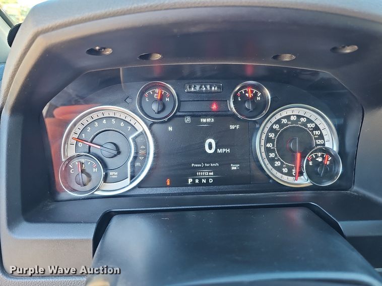 image for item DS5637 2018 Dodge Ram 1500  Crew Cab pickup truck