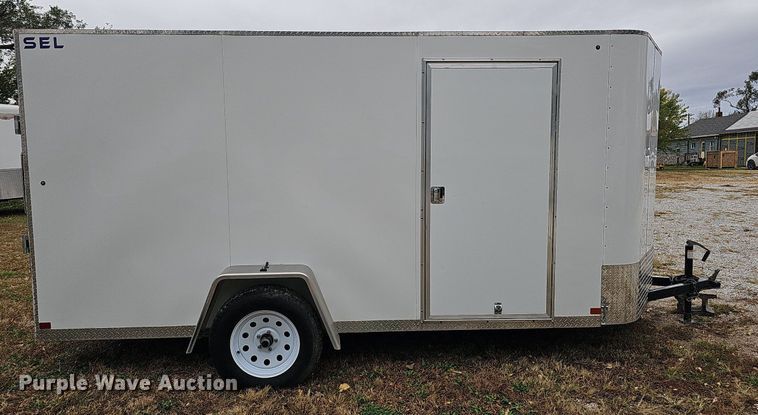 image for item DS5656 2015 Sharp  enclosed cargo trailer