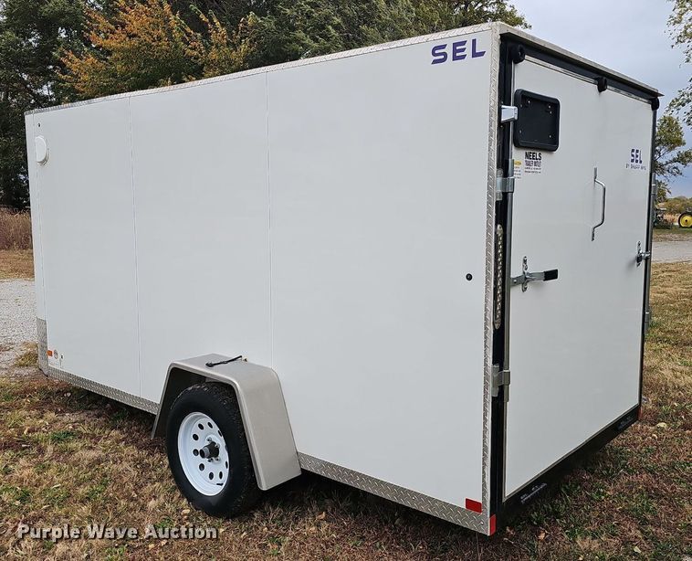 image for item DS5656 2015 Sharp  enclosed cargo trailer