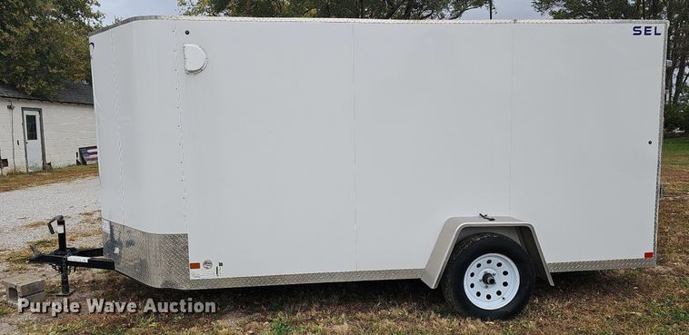 image for item DS5656 2015 Sharp  enclosed cargo trailer
