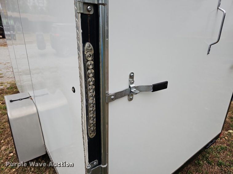 image for item DS5656 2015 Sharp  enclosed cargo trailer