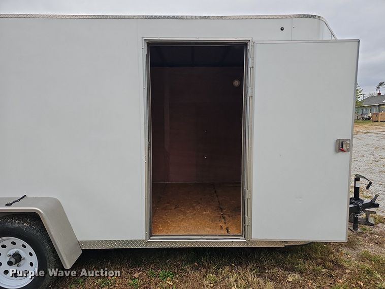 image for item DS5656 2015 Sharp  enclosed cargo trailer