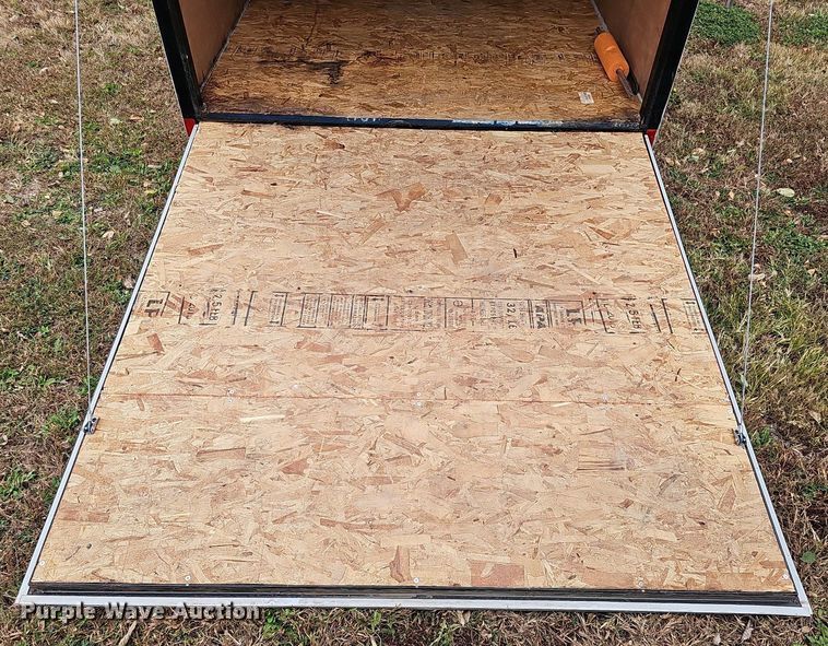 image for item DS5656 2015 Sharp  enclosed cargo trailer