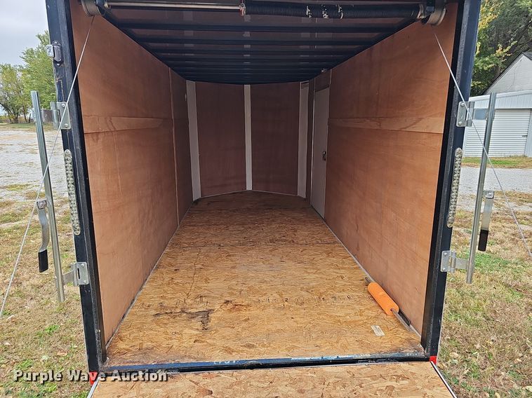 image for item DS5656 2015 Sharp  enclosed cargo trailer