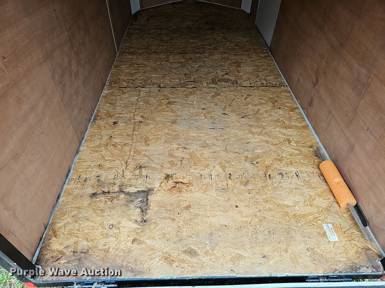 image for item DS5656 2015 Sharp  enclosed cargo trailer