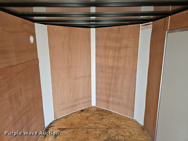 image for item DS5656 2015 Sharp  enclosed cargo trailer