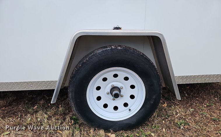 image for item DS5656 2015 Sharp  enclosed cargo trailer