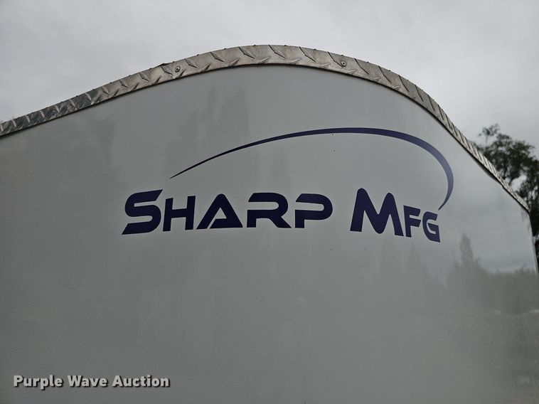 image for item DS5656 2015 Sharp  enclosed cargo trailer