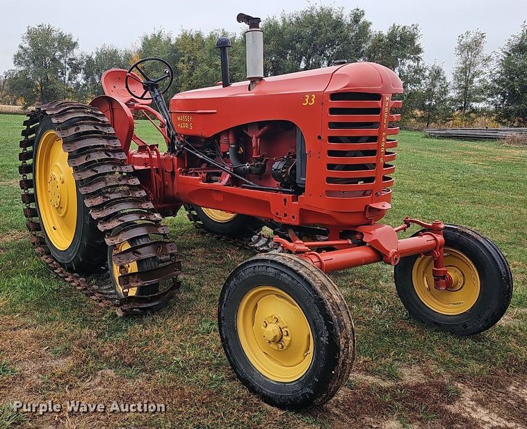 image for item DS5658 Massey-Harris 33  tracked tractor