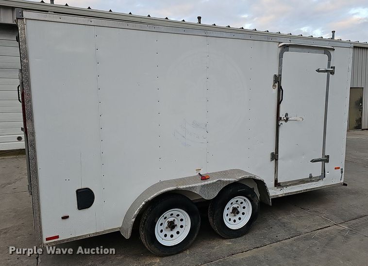 image for item DS5664 2015 RC Trailers  enclosed cargo trailer
