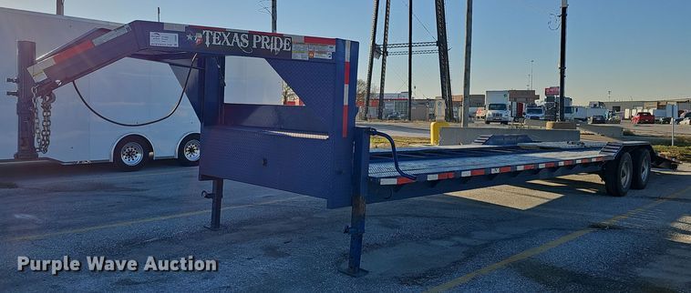 image for item DS5682 2022 Texas Pride  equipment trailer
