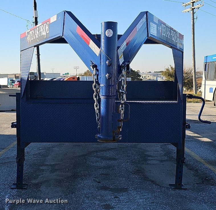 image for item DS5682 2022 Texas Pride  equipment trailer