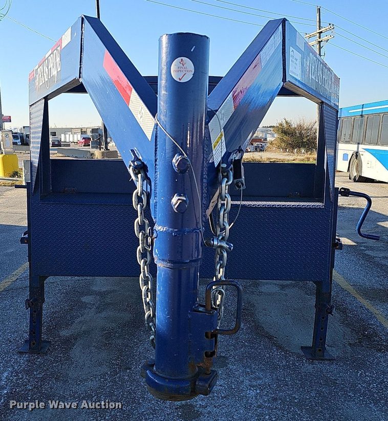 image for item DS5682 2022 Texas Pride  equipment trailer