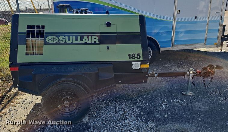 image for item DS5683 2018 Sullair 185D DPQ KU4F  air compressor