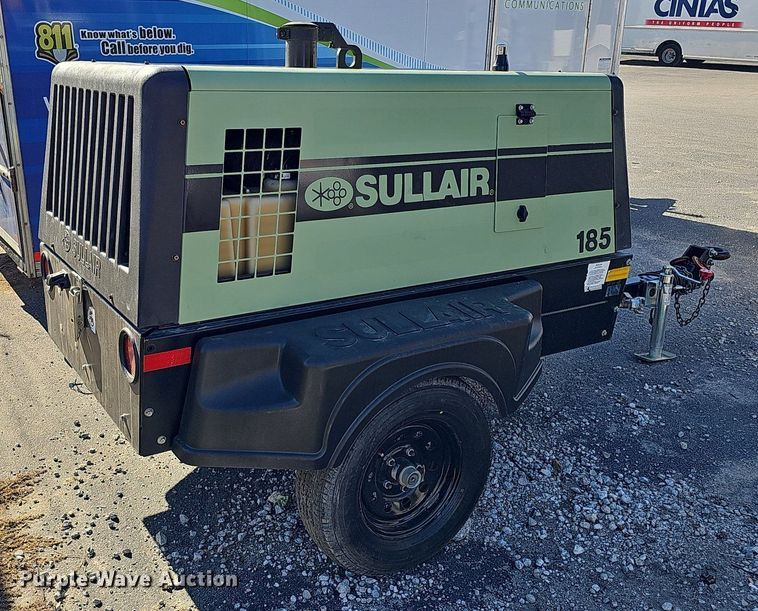 image for item DS5683 2018 Sullair 185D DPQ KU4F  air compressor