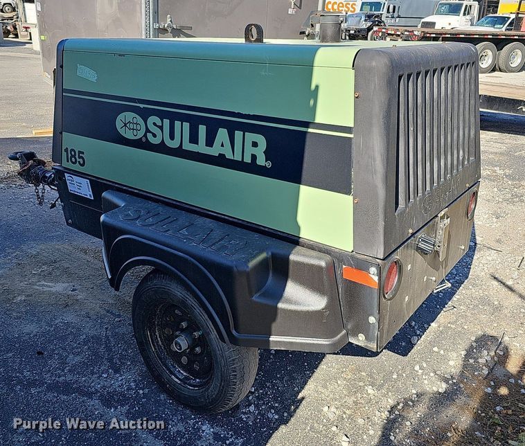 image for item DS5683 2018 Sullair 185D DPQ KU4F  air compressor