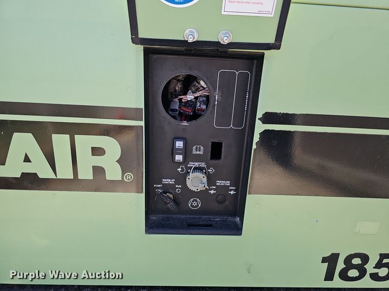image for item DS5683 2018 Sullair 185D DPQ KU4F  air compressor