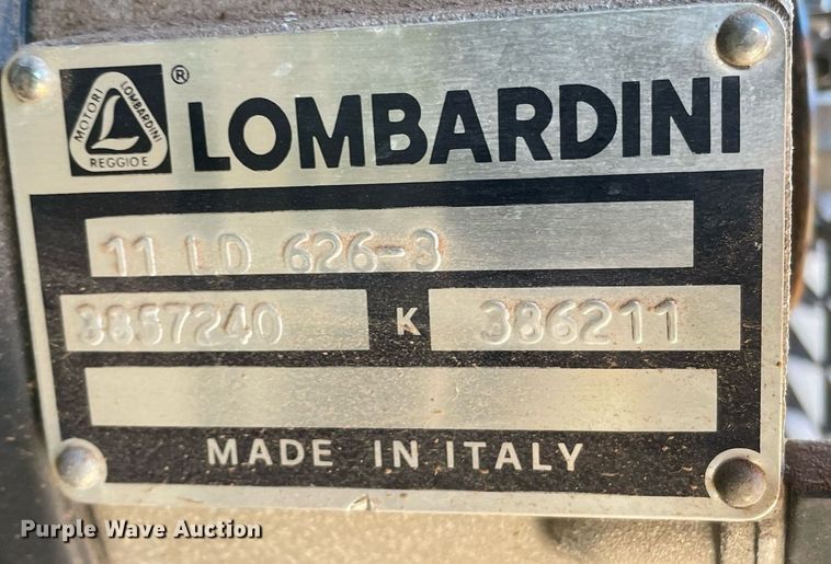 image for item GG9798 1997 Eagle Compressors BAP15RAFB  air compressor