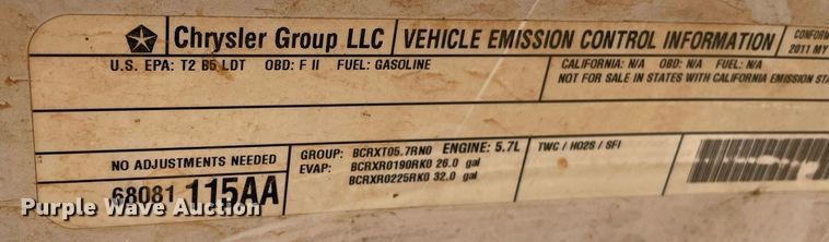 image for item GG9800 2014 Dodge Ram 1500  Crew Cab pickup truck