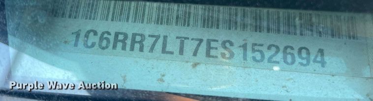 image for item GG9800 2014 Dodge Ram 1500  Crew Cab pickup truck