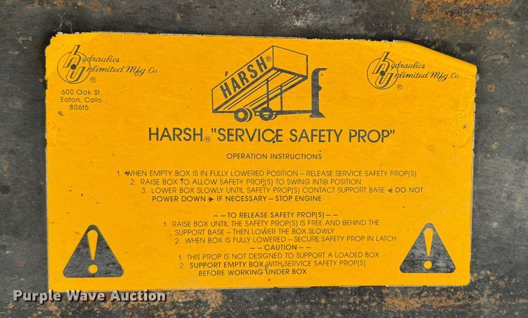 image for item GQ9220 1984 GMC C6000  dump flatbed truck