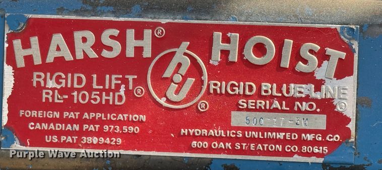 image for item GQ9220 1984 GMC C6000  dump flatbed truck