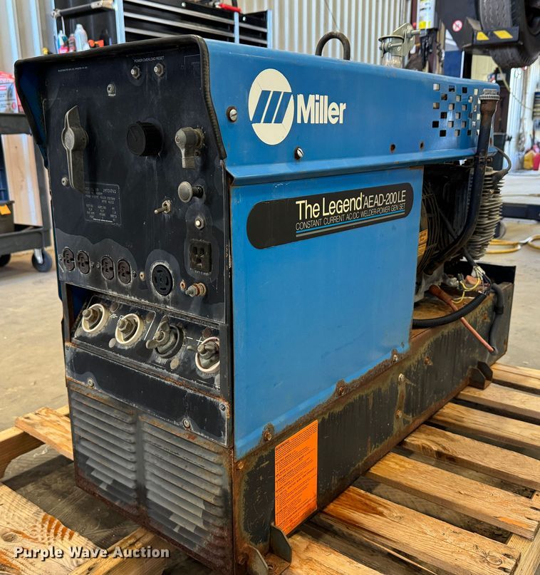 image for item GQ9221 Miller The Legend AEAD-200LE  welder/generator